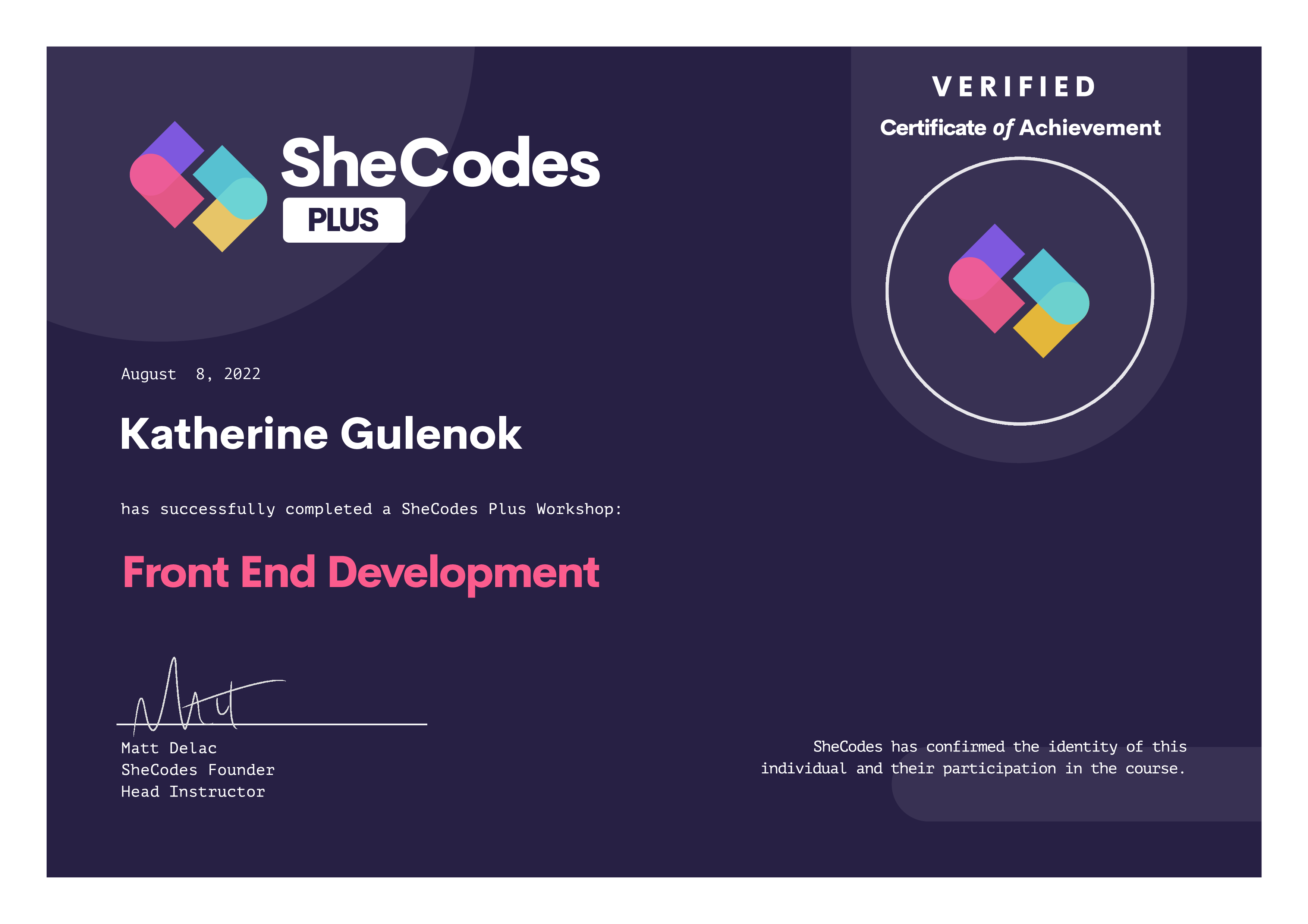 SheCodes_Certificate